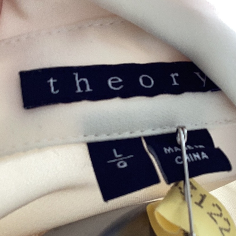 Theory Silk Button Down Blouse - image 5